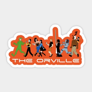 Halloween on The Orville Sticker